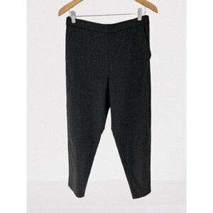 EMPORIO ARMANI Wool Cashmere Trousers Heather Gray Pants Size Large